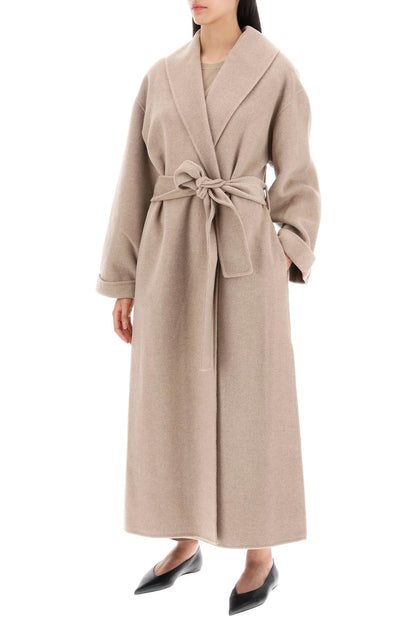 Trullem Wool Coat  - Neutro