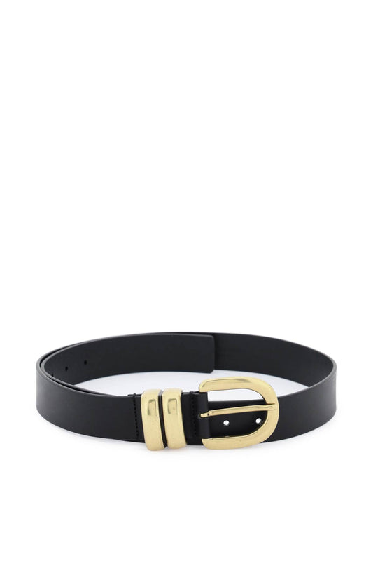 Zoira Leather Belt  - Nero