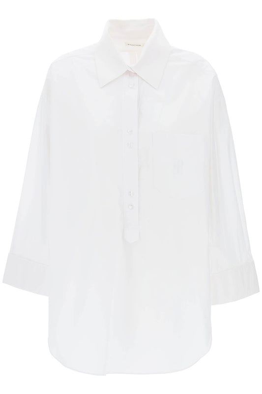 Maye Tunic-style Shirt  - White