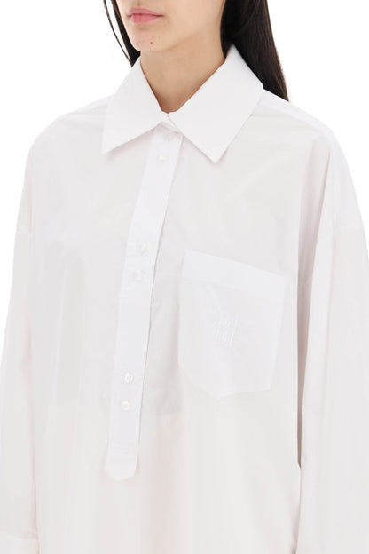 Maye Tunic-style Shirt  - White