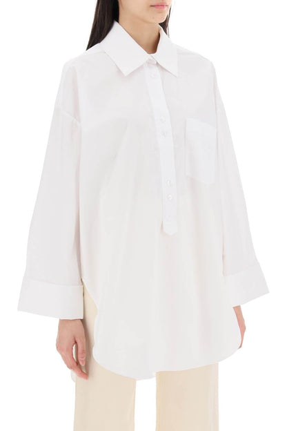 Maye Tunic-style Shirt  - White