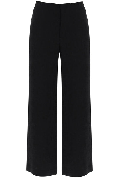 Marchei Wide Leg Pants  - Black