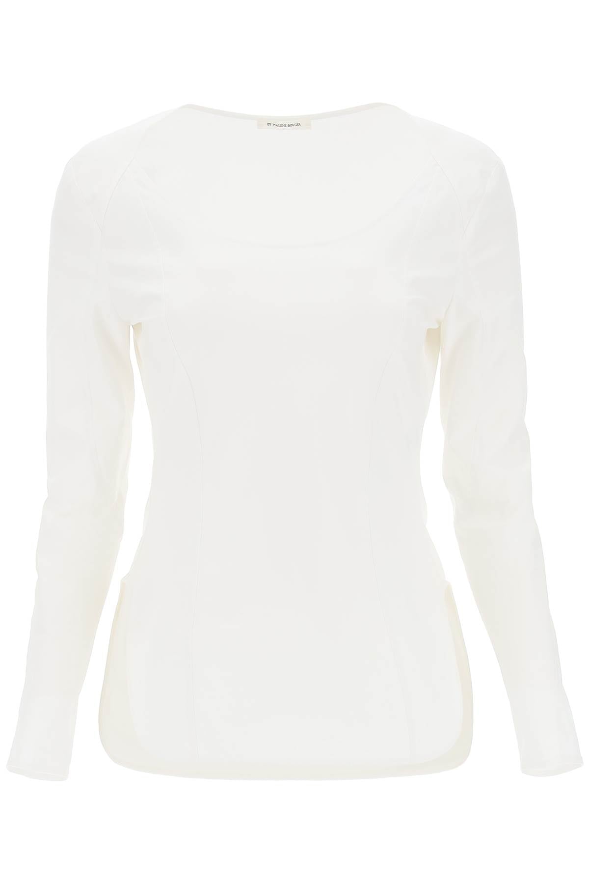 Leiya Poplin Blouse  - White