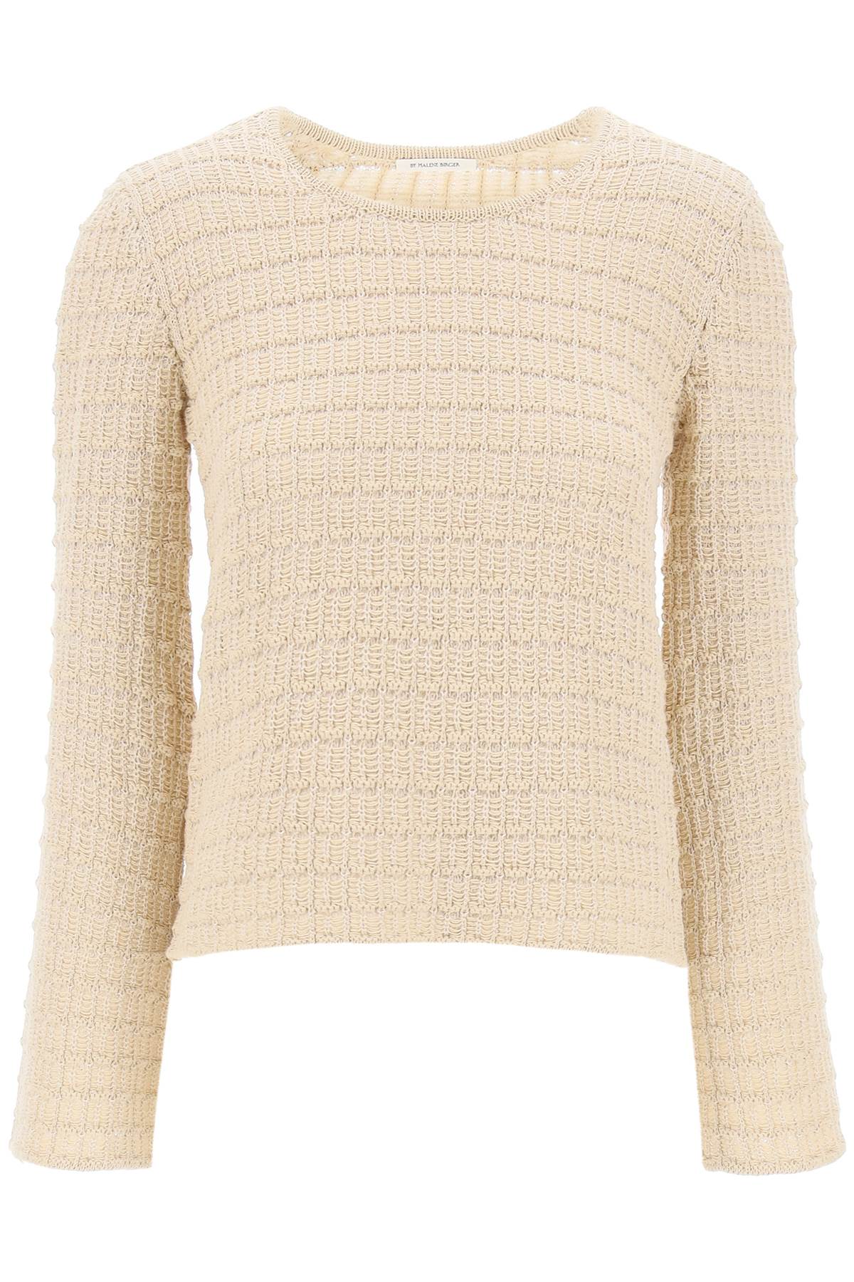 "charmina Cotton Knit Pullover  - Beige