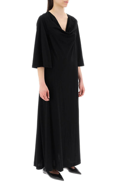 "yalia Maxi Dress In Jersey  - Black