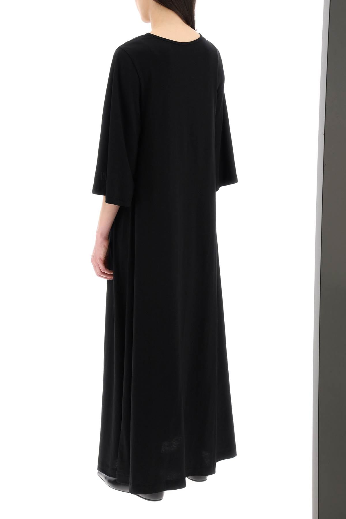 "yalia Maxi Dress In Jersey  - Black