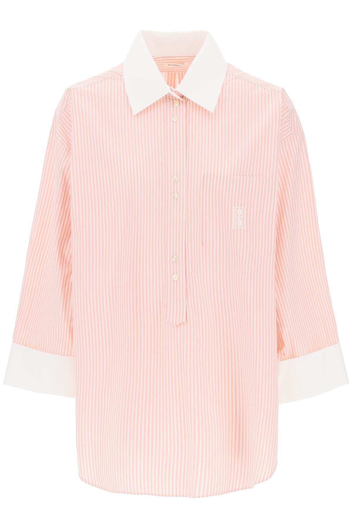 "maye Striped Tunic Style  - Rosa