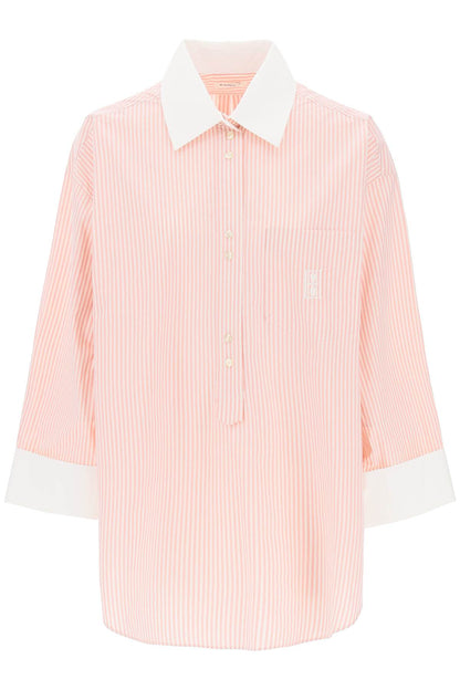 "maye Striped Tunic Style  - Rosa