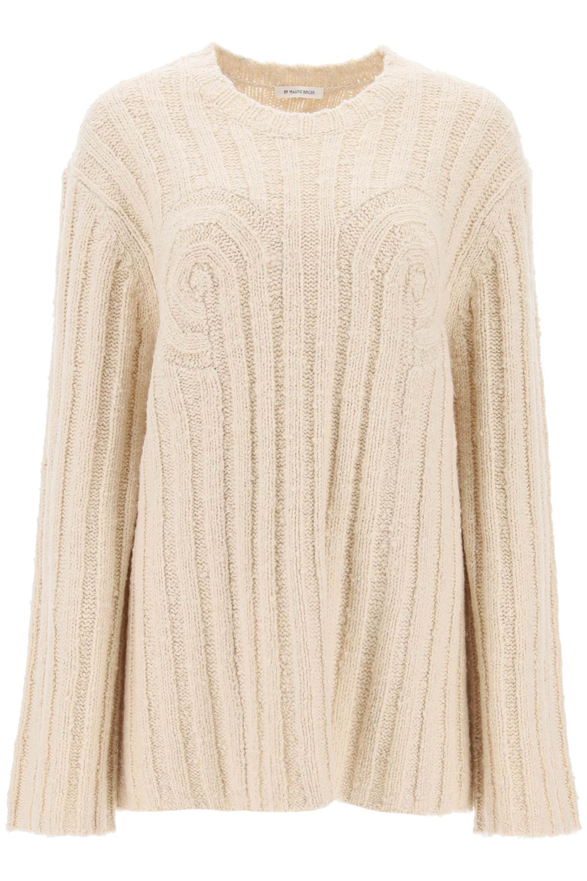 "cirra Ribbed Knit Pul  - Beige