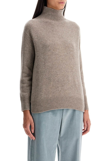 Cashmere Oak Pullover Swe  - Beige