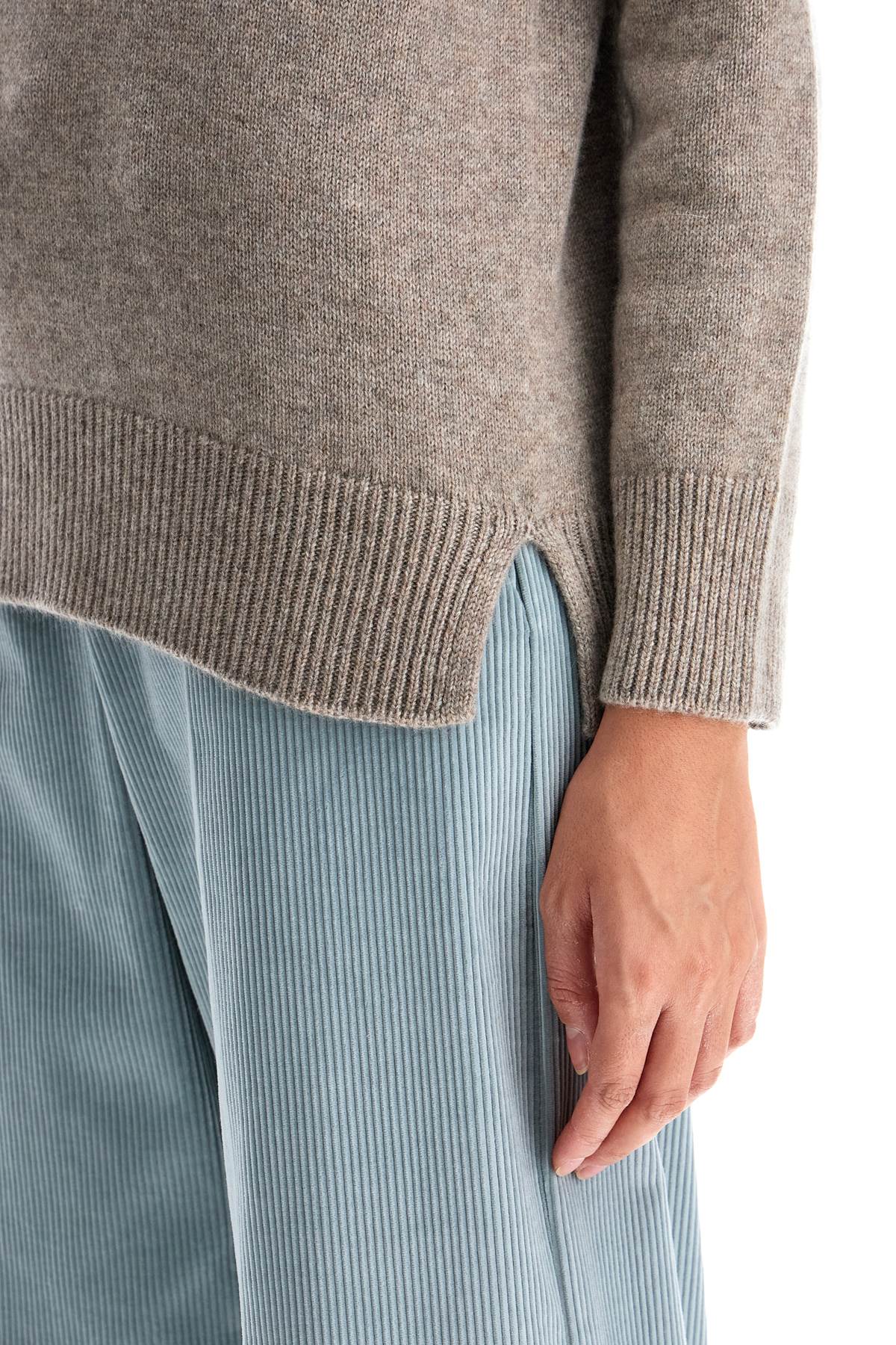 Cashmere Oak Pullover Swe  - Beige