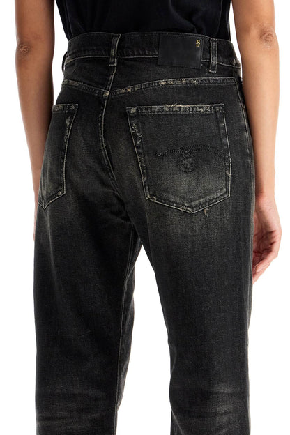 Boyfriend Jeans  - Black