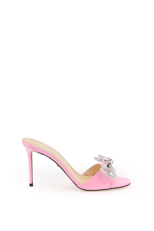 Mules With Crystals  - Pink