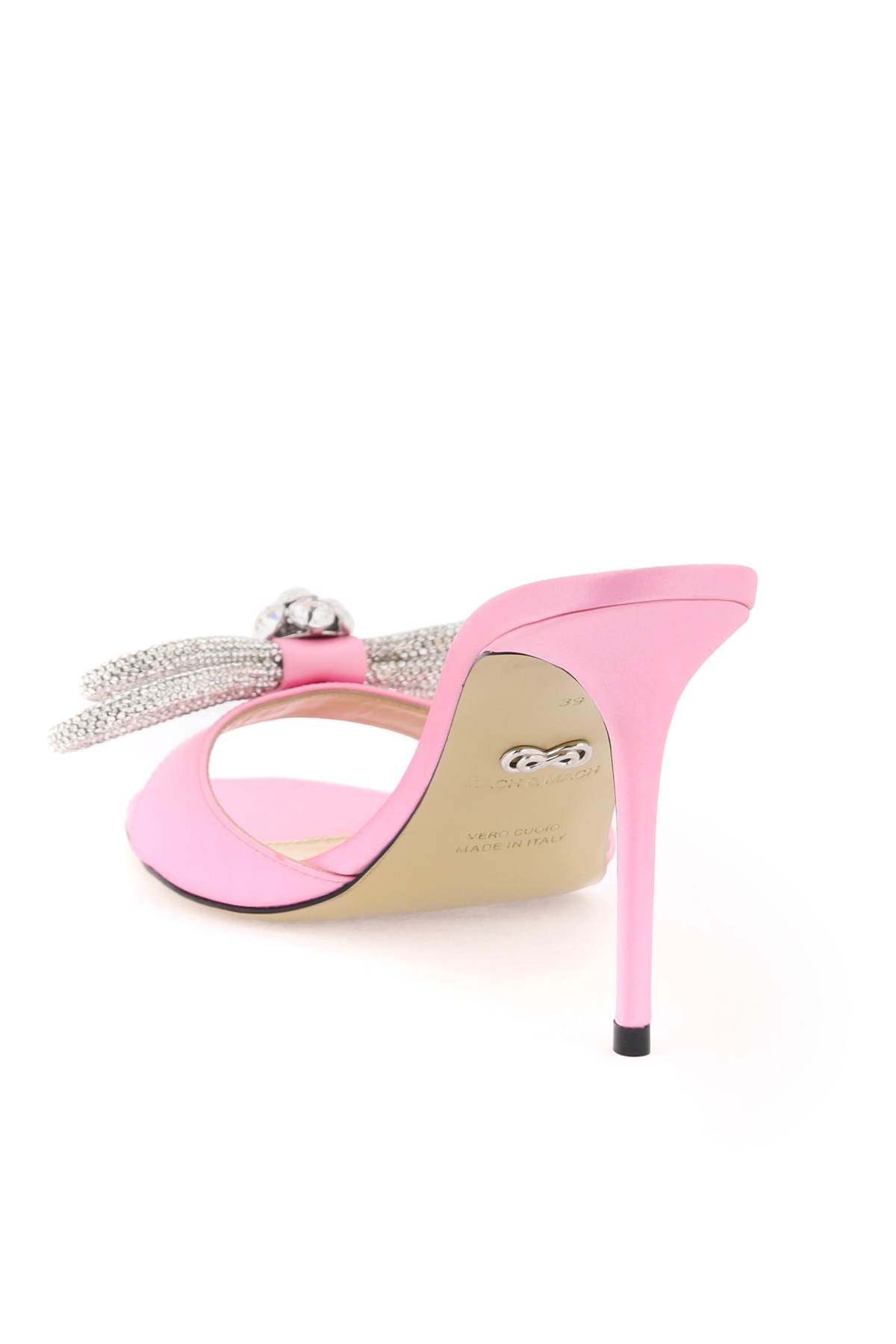 Mules With Crystals  - Pink