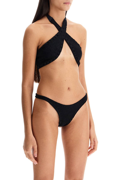 Racehorse Bikini Set  - Black