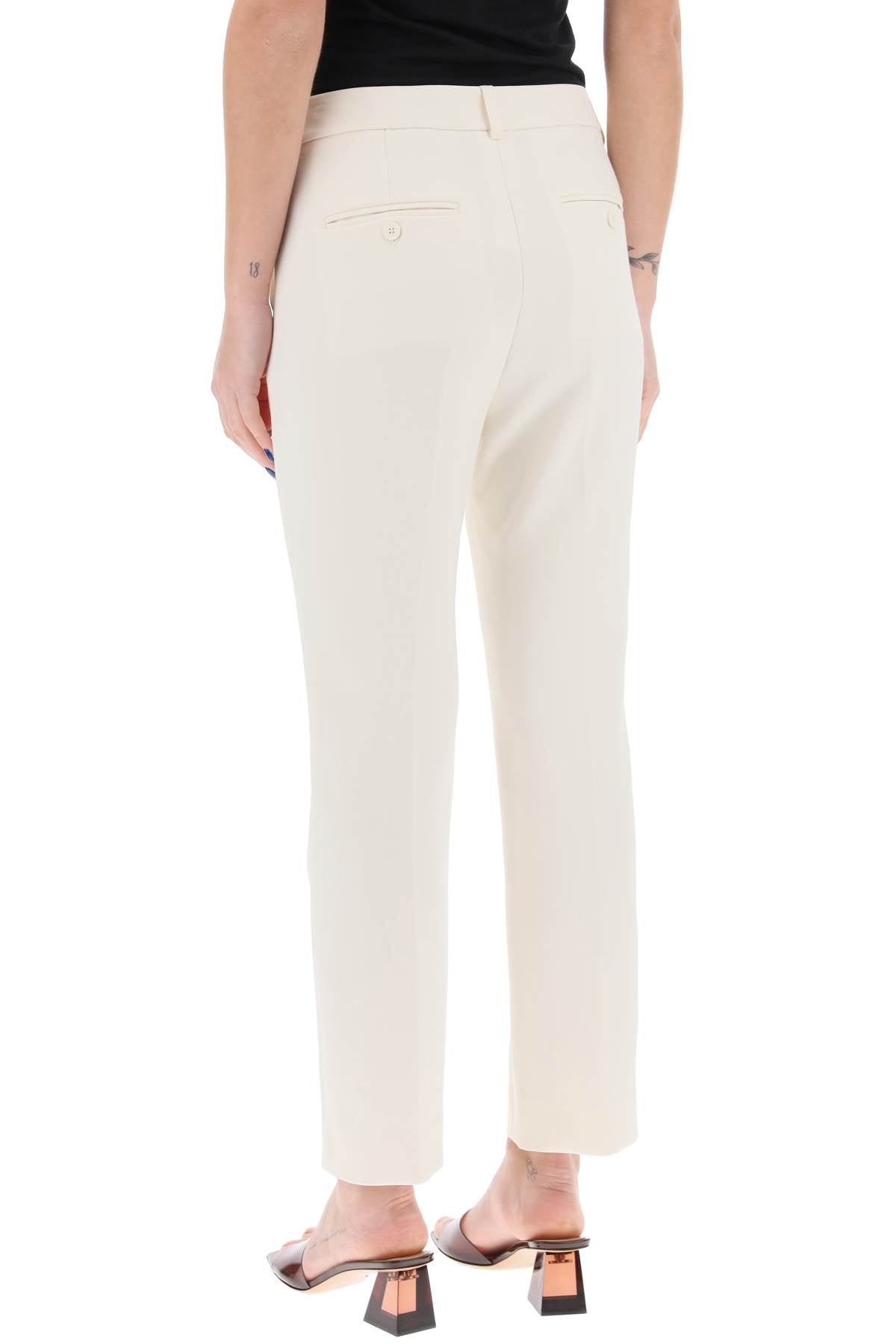 Rana Cigarette Trousers  - White