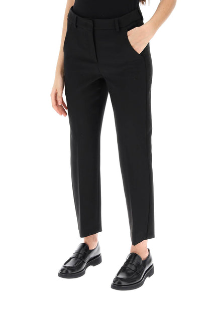 Rana Cigarette Trousers  - Black