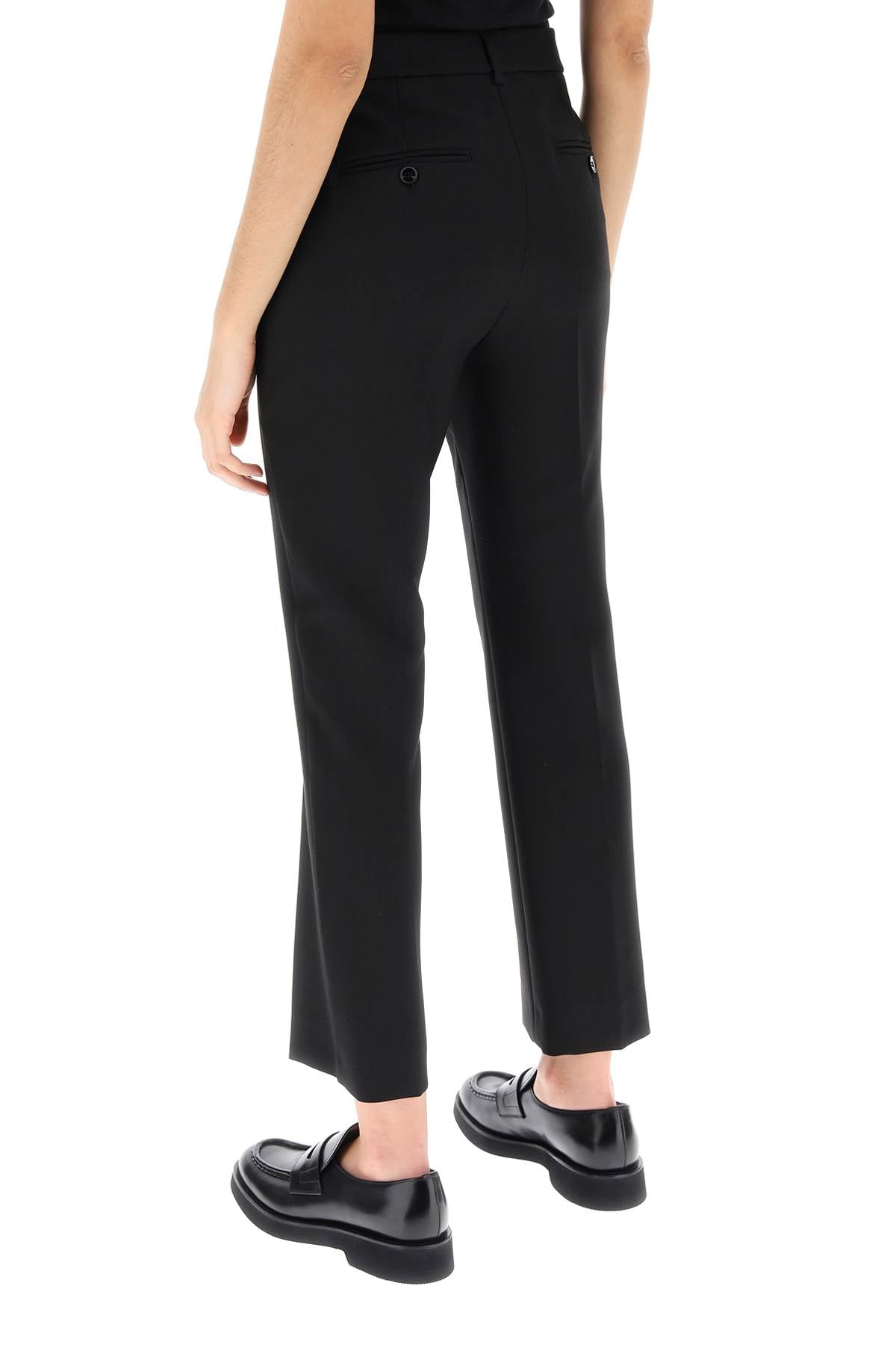 Rana Cigarette Trousers  - Black