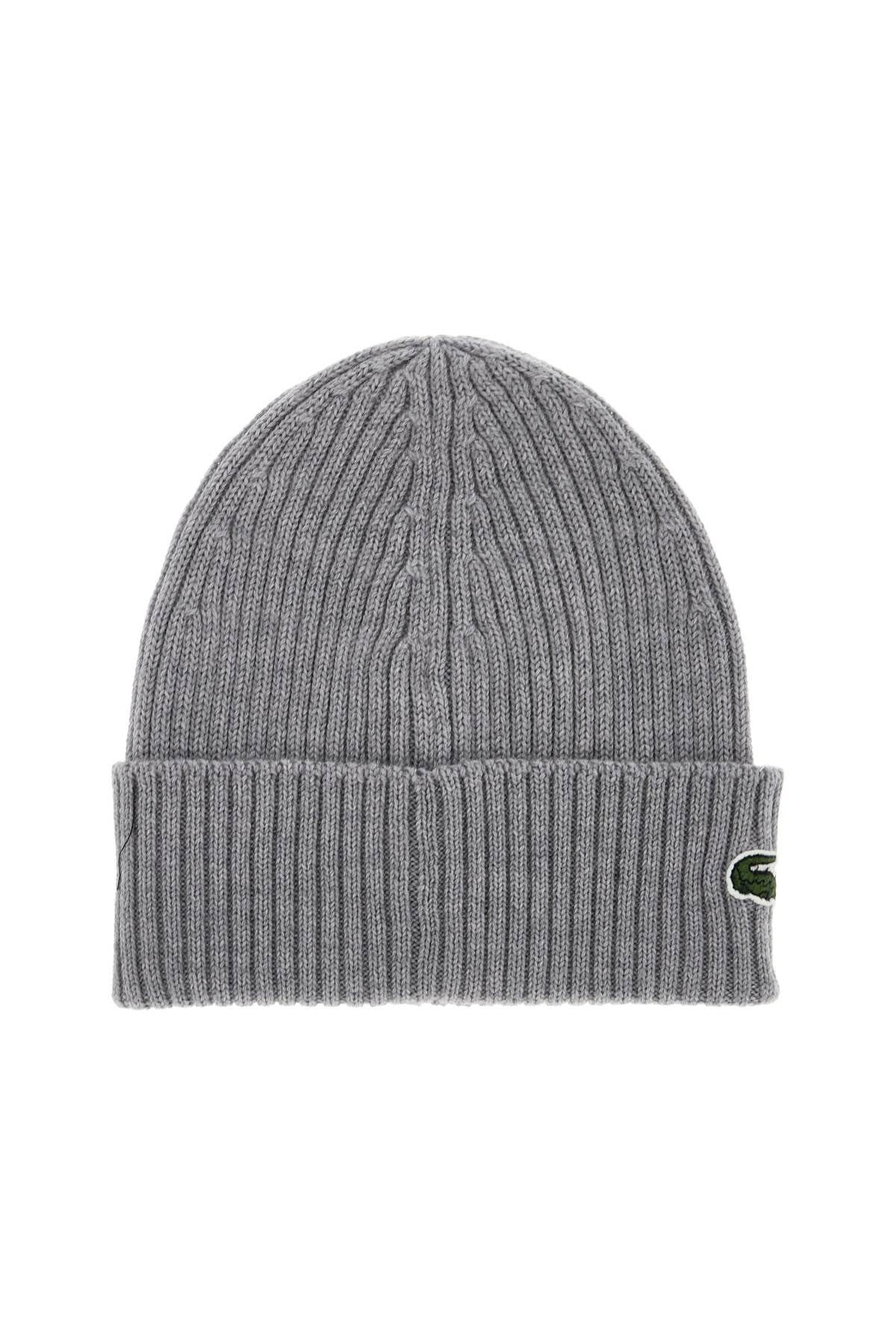 Wool Beanie Hat  - Grey