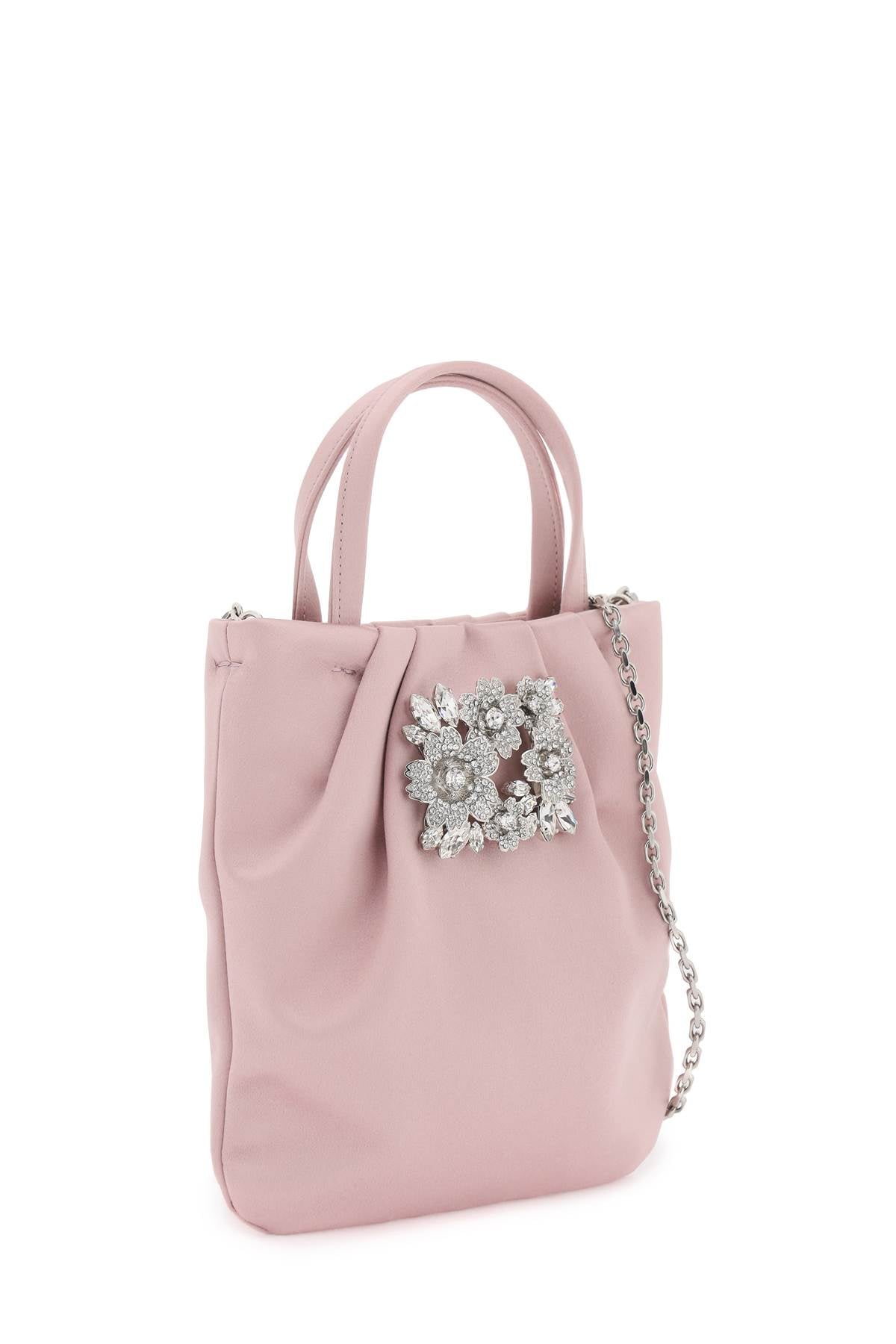 Micro Drapé Pocket Bag  - Pink