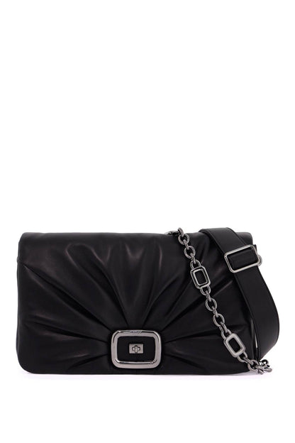 'large Viv' Choc Shoulder Bag  - Black