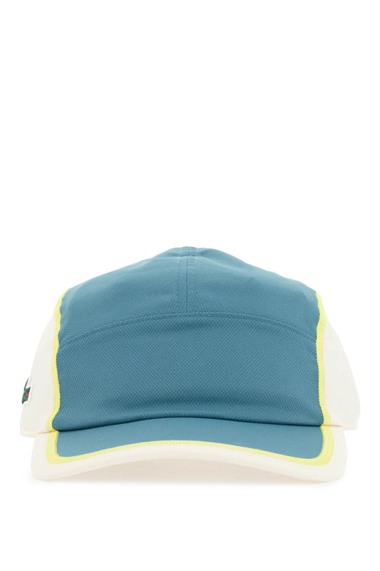 Baseball Cap With Color Blocking  - White