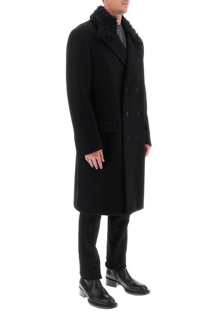 Wool Oversize Coat  - Nero