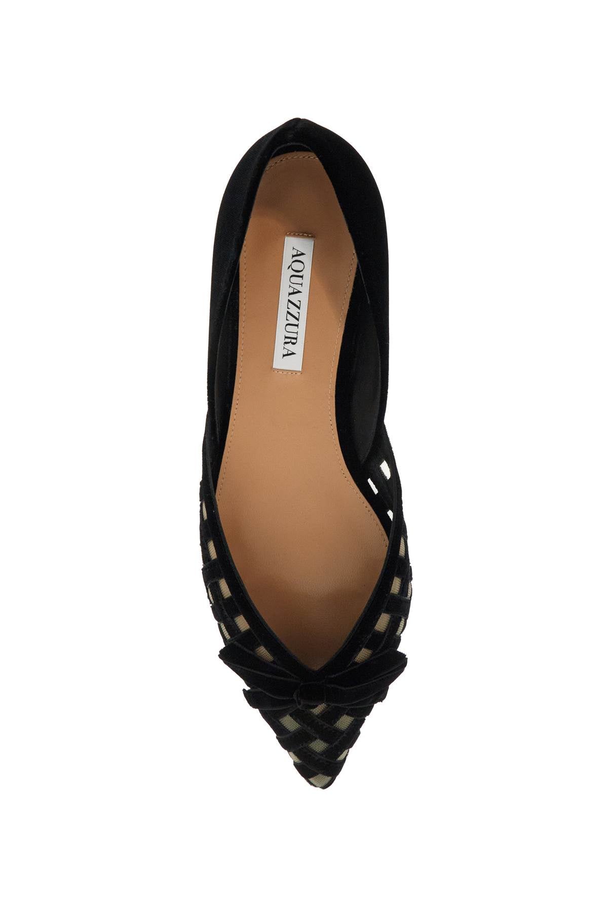 Romantic Ballet Flats Made Of  - Black