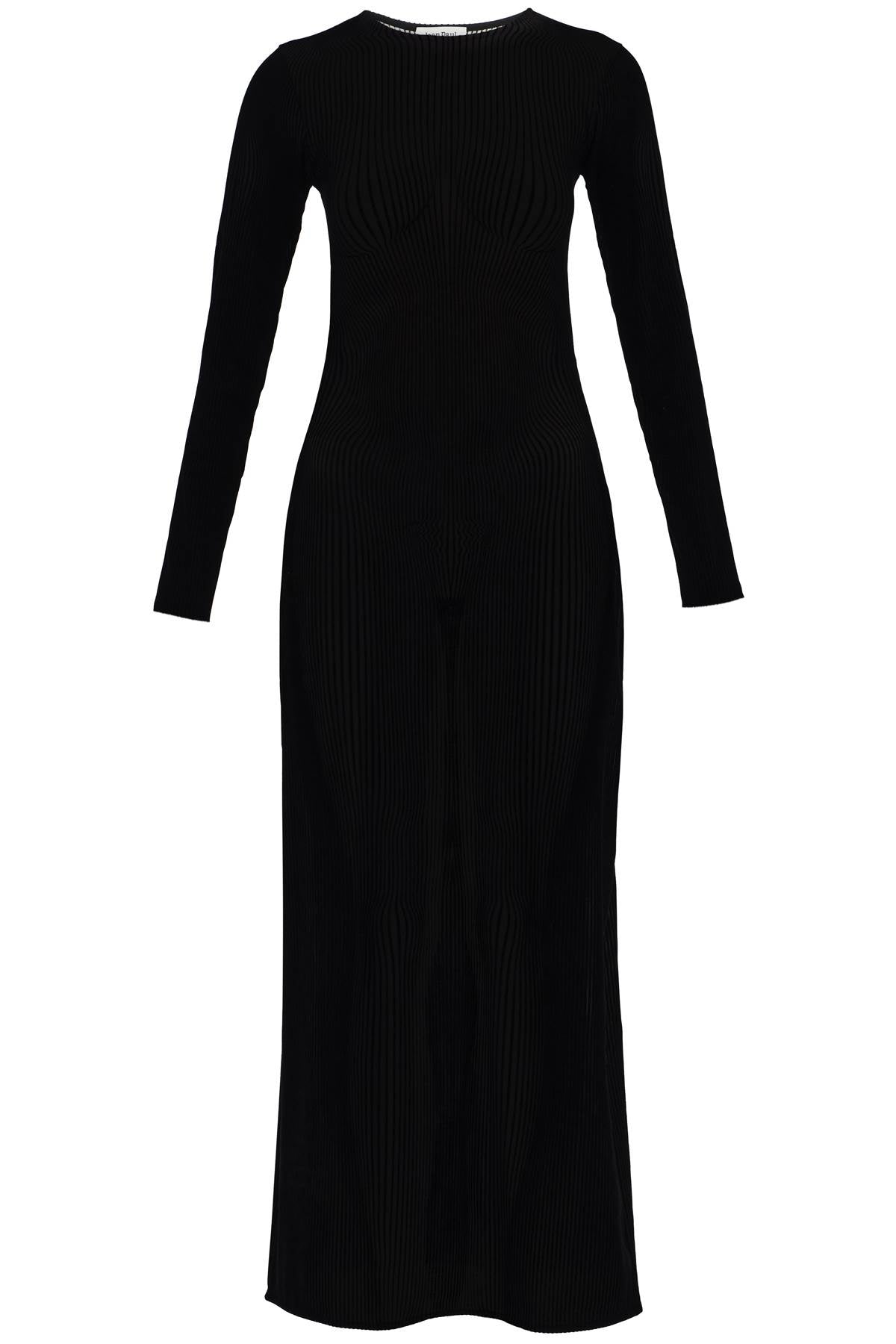 Maxi Dress With Transform  - Black