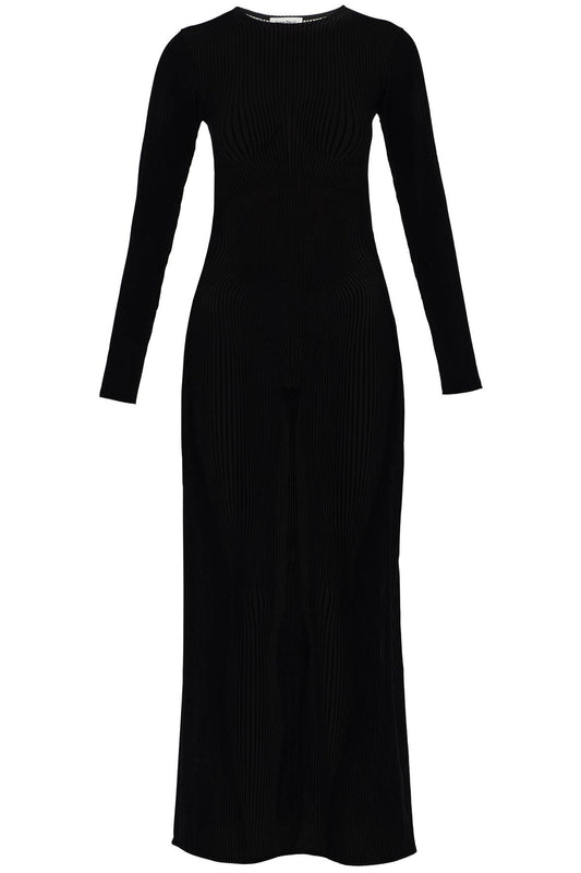 Maxi Dress With Transform  - Black