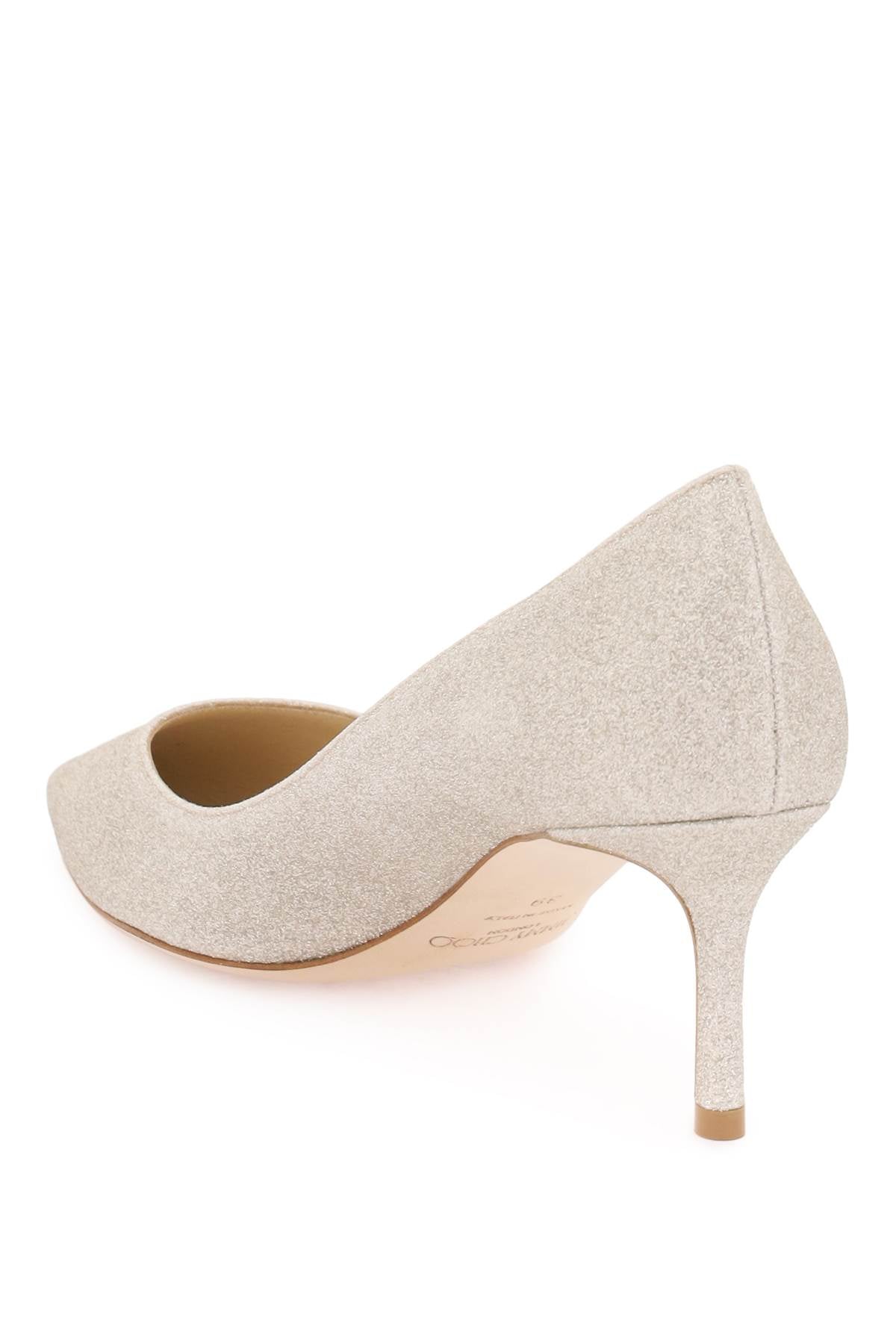 'romy' Pumps With Glitter  - Silver