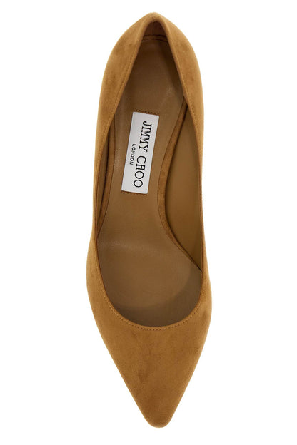 Suede Romy 60 Pumps  - Beige