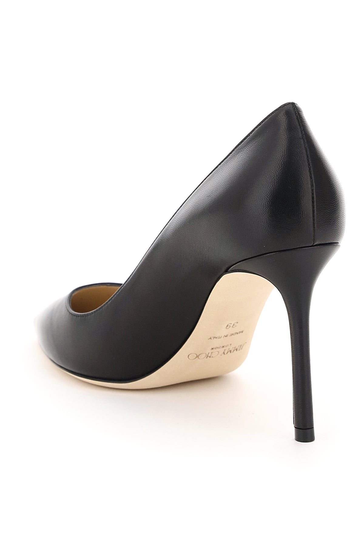 Nappa Leather Romy 85 Pumps  - Black