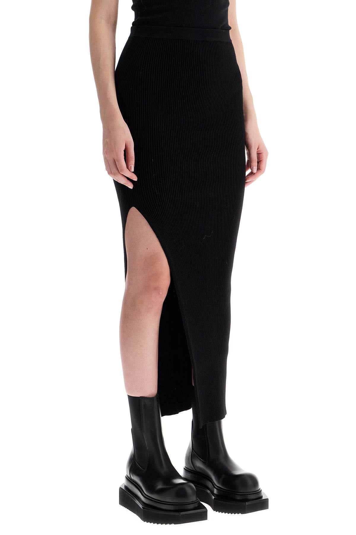 'ziggy Knit Skirt  - Black