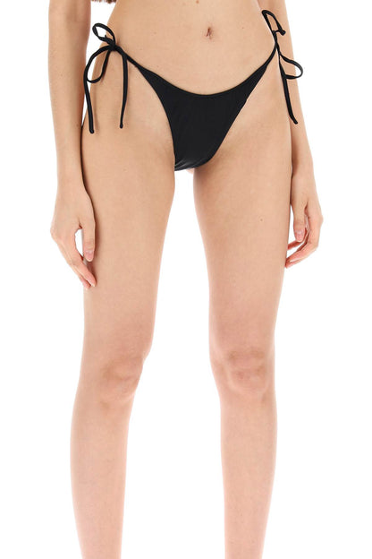 "bikini Bottom With Lace  - Black