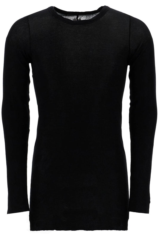 'basic Long Sleeve T-shirt For  - Black