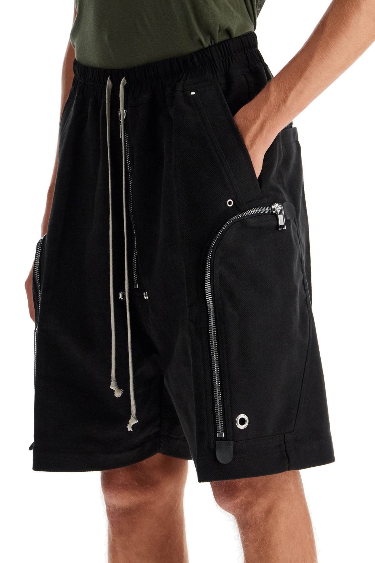 Cargo Pocket Shorts  - Black