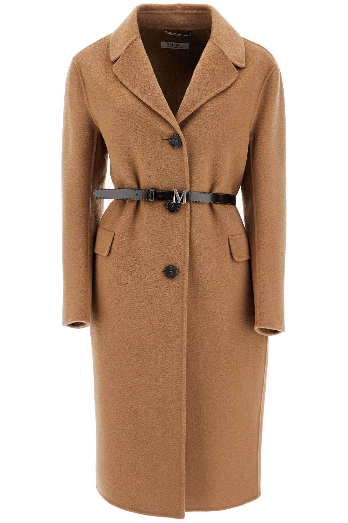 Coat With Belt By Rubens  - Beige