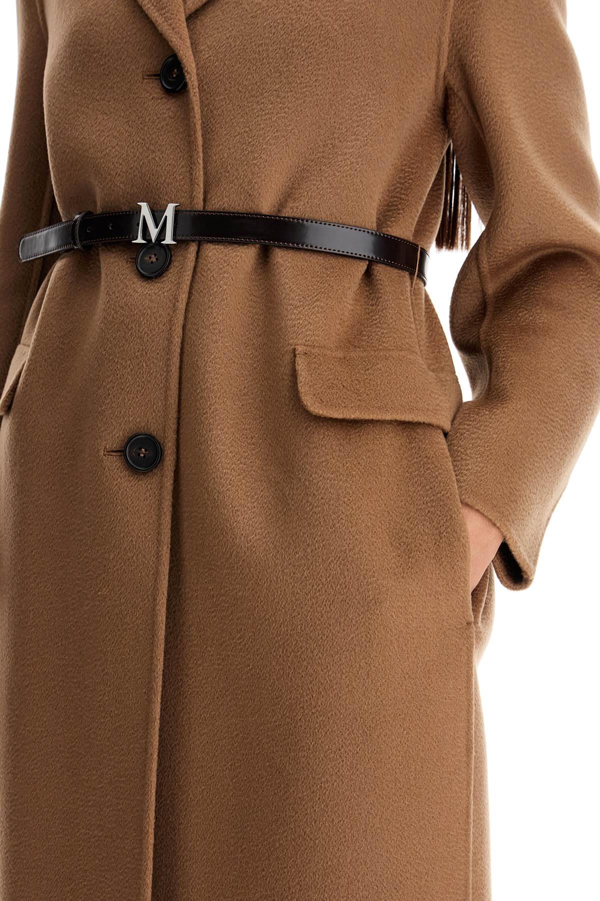 Coat With Belt By Rubens  - Beige