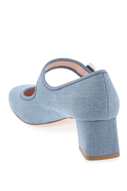 "denim Très Vivier Dé  - Blue