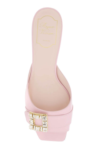 "très Vivier Patent Leather Mules With  - Pink