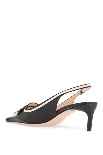 Slingback Viv' Canard Dé  - Black