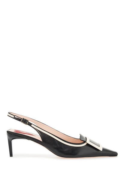 Slingback Viv' Canard Dé  - Black