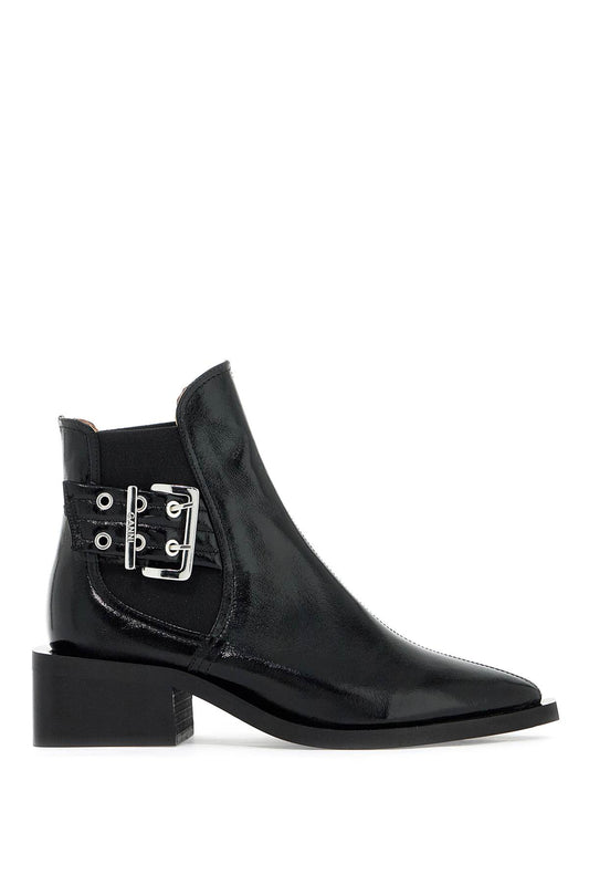 Chelsea Chunky Buckle An  - Black