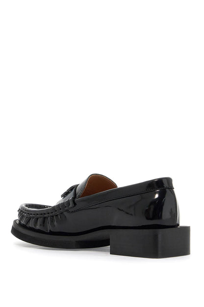 Butterfly Logo Loafers  - Nero