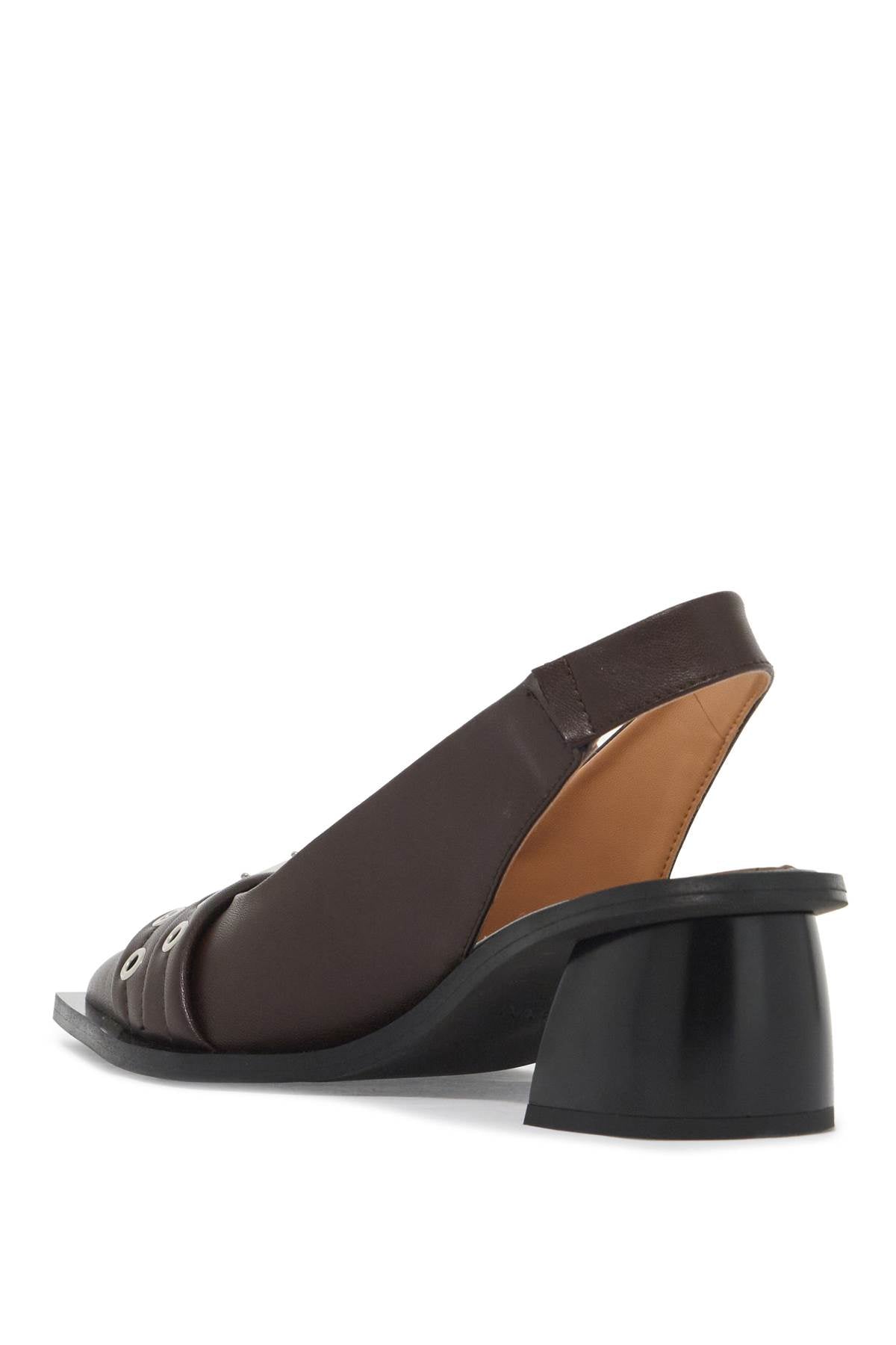 Slingback Decollet  - Brown