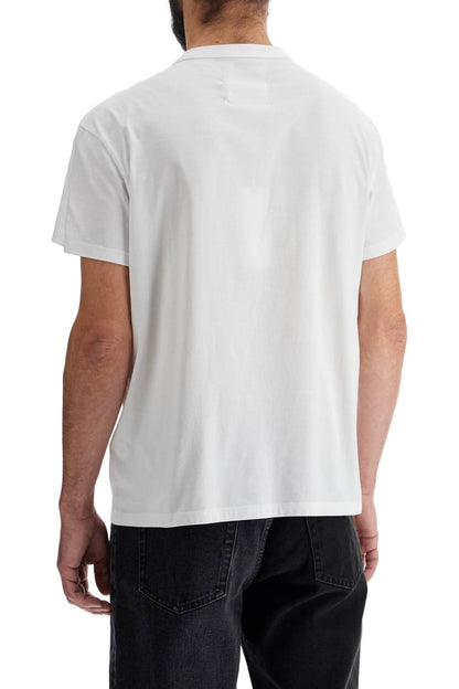 'reverse Logo T-shirt With  - White