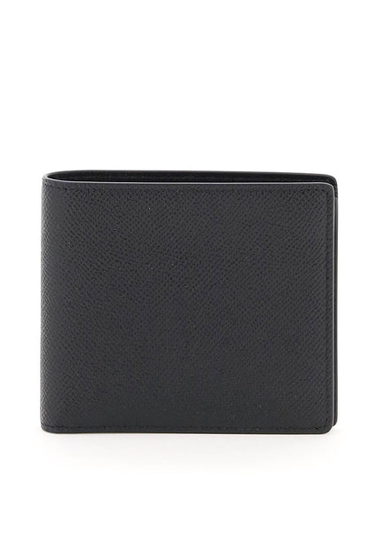 Four Stitches Bifold Wallet  - Black