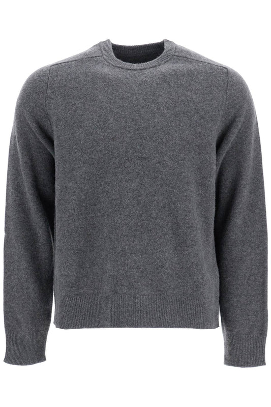 Wool Crewneck Pullover  - Grey