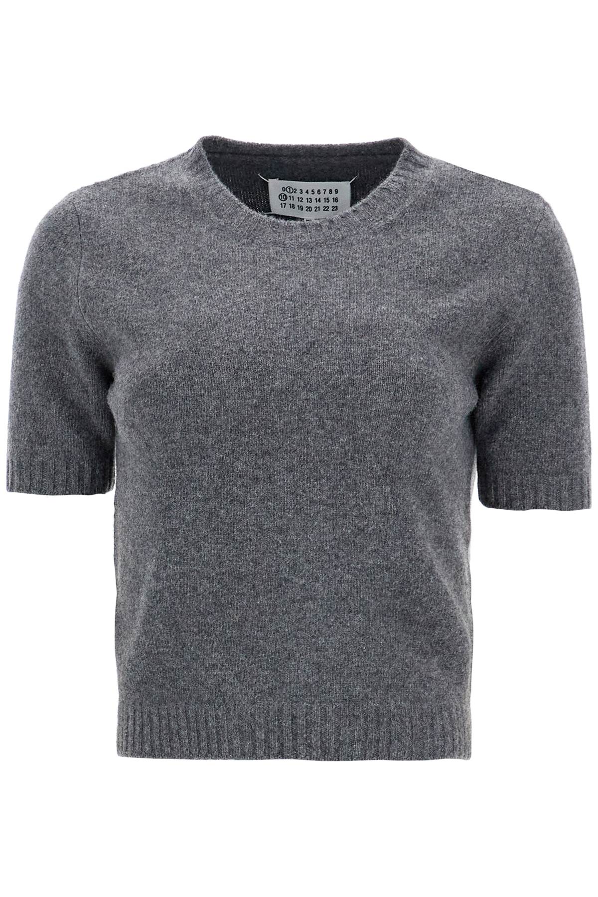 Wool Crewneck Sweater  - Grey